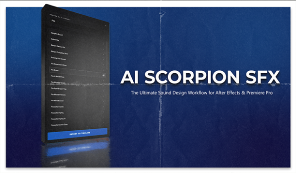 Aescripts - AI Scorpion SFX