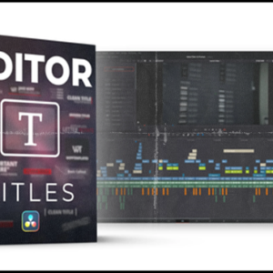 Editor Titles for DaVinci Resolve